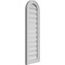 Ekena Millwork Round Top Surface Mount PVC Gable Vent: Functional, w/ 2"W x 1-1/2"P Brickmould Frame, 12"W x 38"H GVPRT12X3802SF - alternate 5